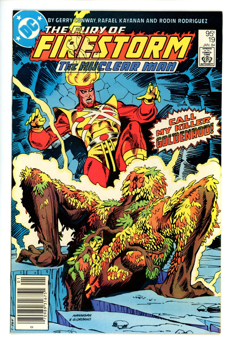 The Fury of Firestorm 19 Canadian VF+