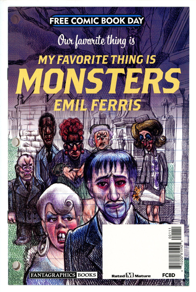 My Favorite Thing is Monsters FCBD NM-