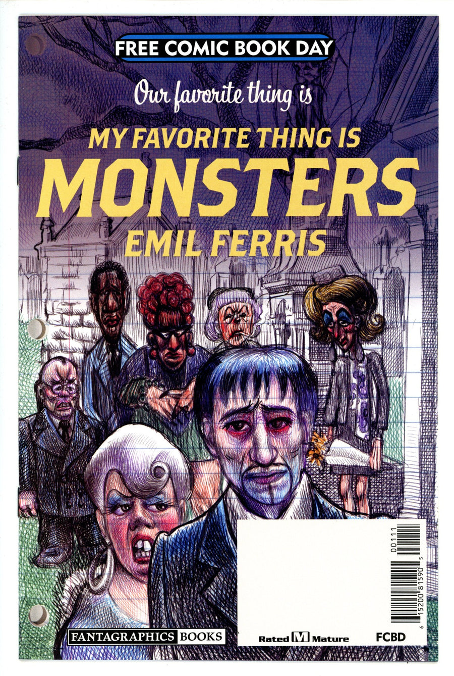 My Favorite Thing is Monsters FCBD NM-