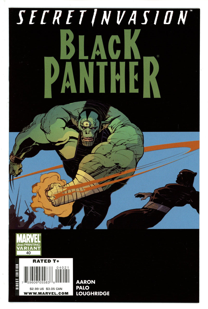 Black Panther Vol 4 40 2nd Print
