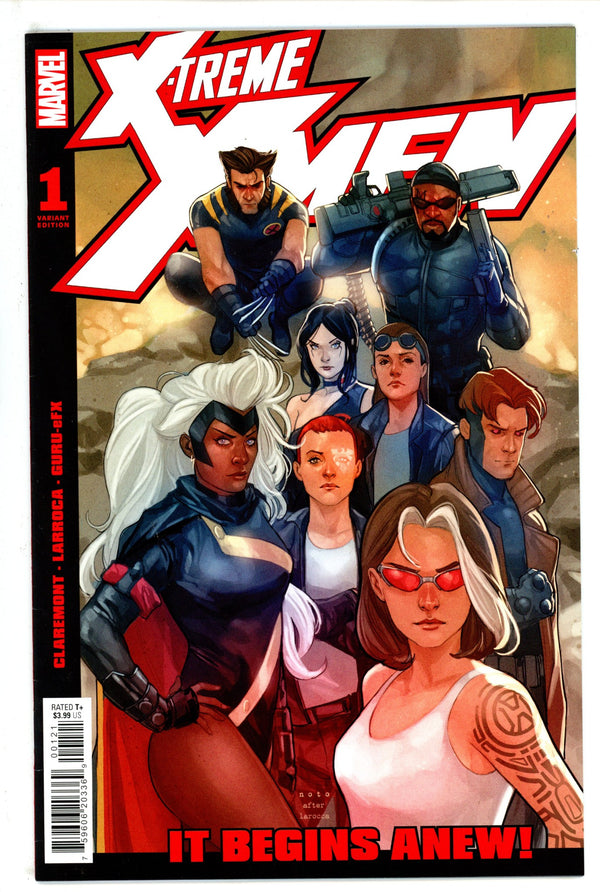 X-Treme X-Men Vol 3 1 Noto Homage Variant