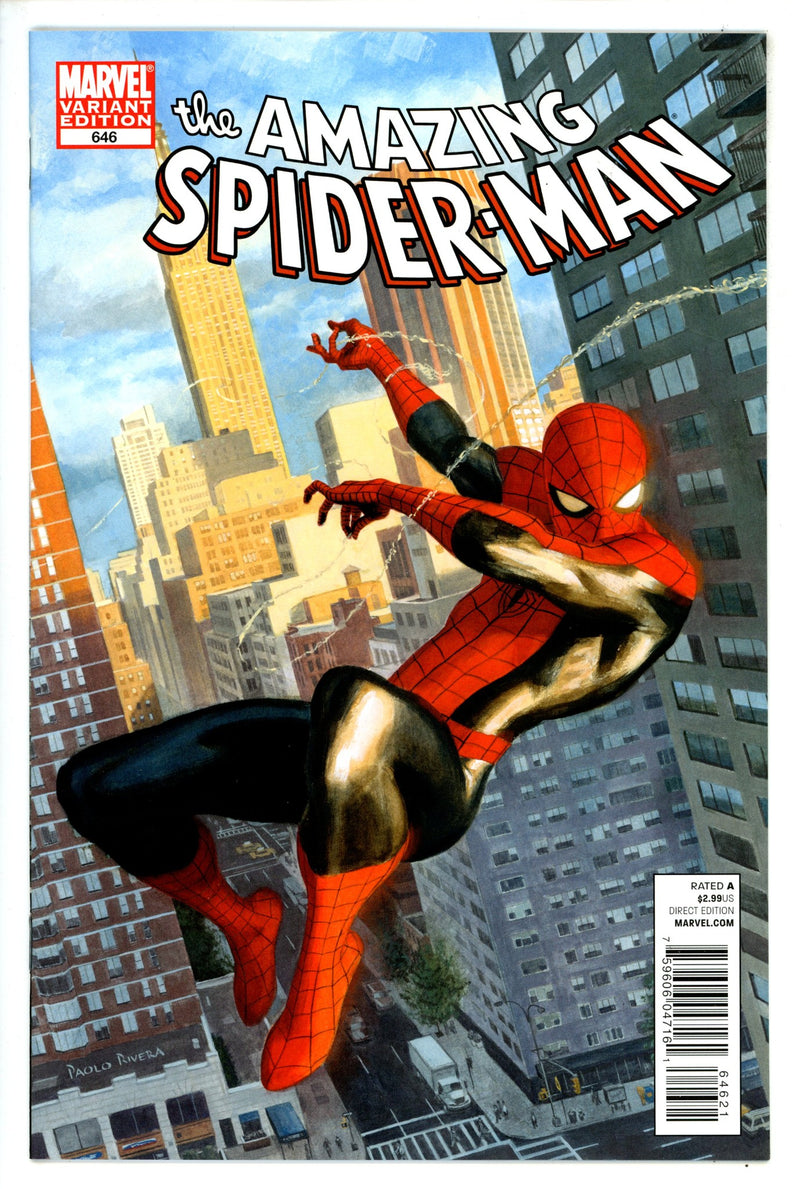 The Amazing Spider-Man Vol 2 646 Rivera Variant NM