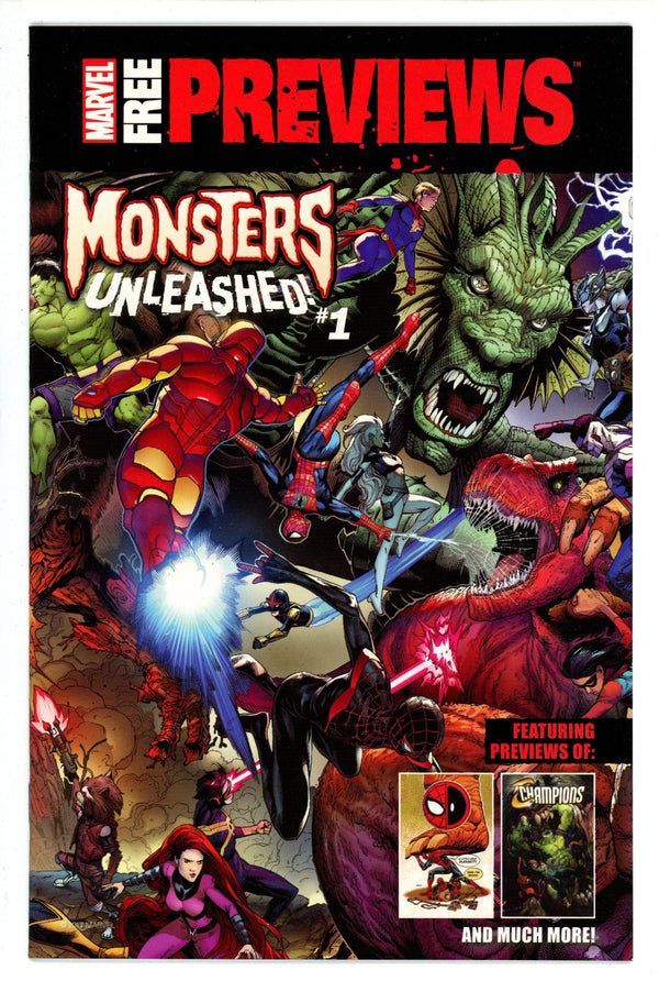 Marvel Free Previews Monsters Unleashed 1 (2017)