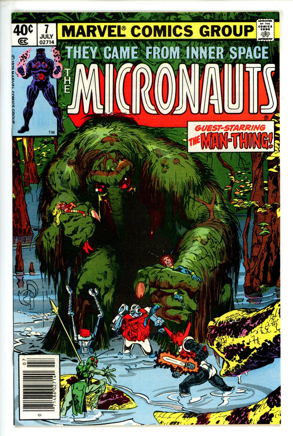 Micronauts Vol 1 7 Newsstand VF/NM (1979)
