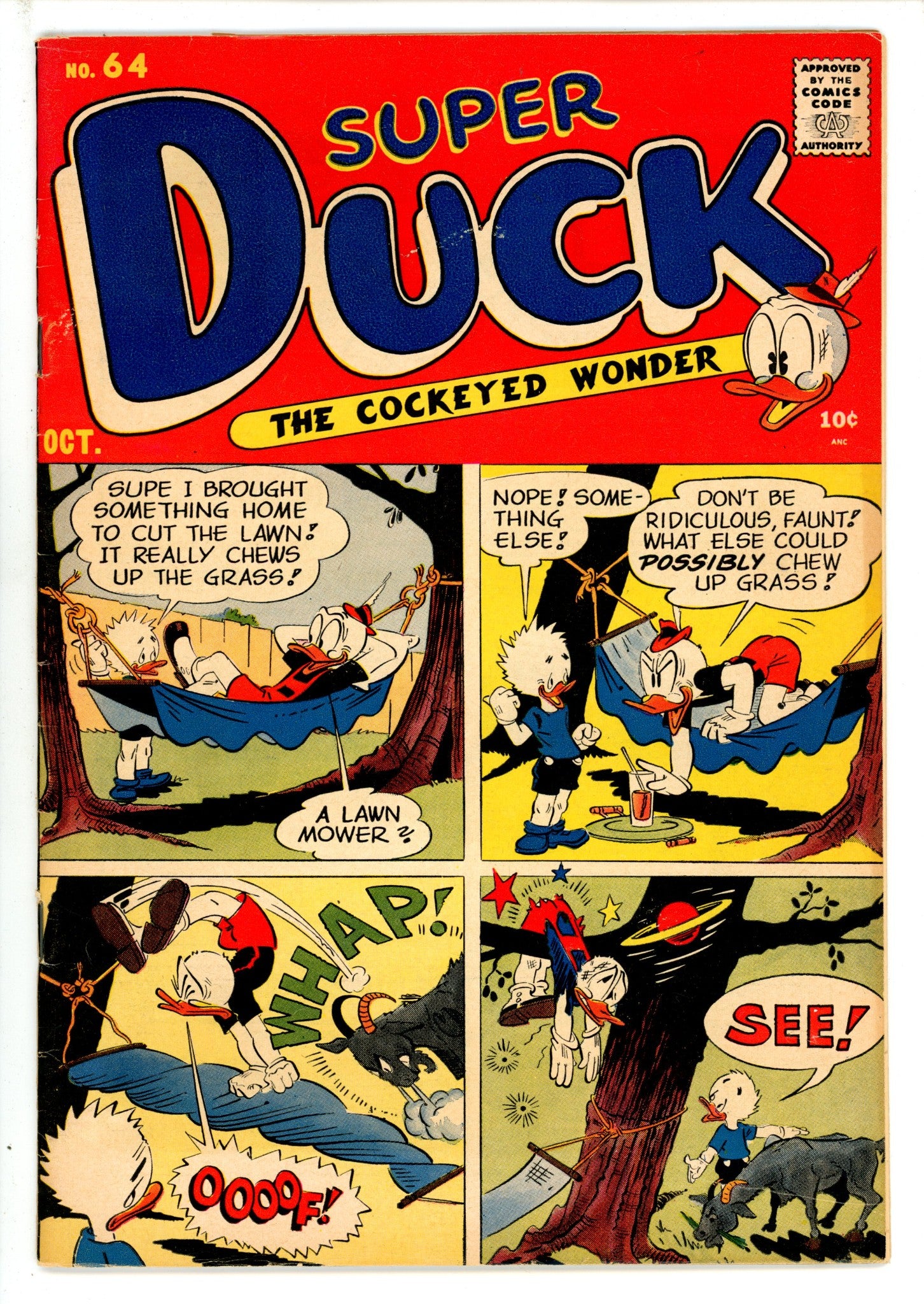 Super Duck Comics 64 FN (1955)