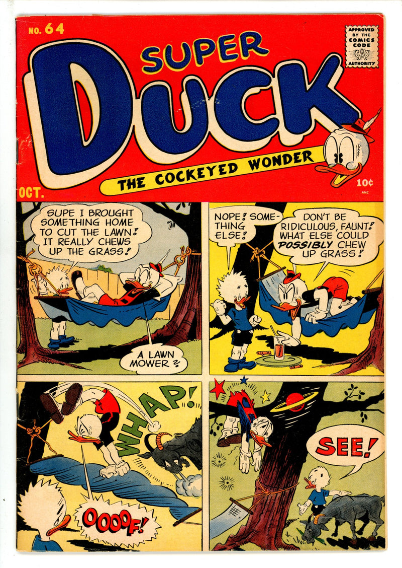 Super Duck Comics 64 FN (1955)