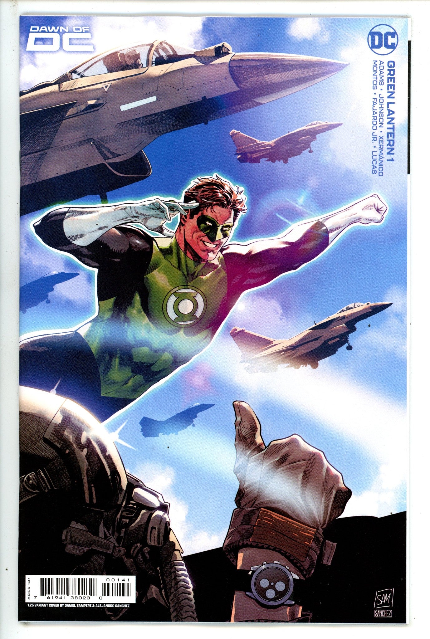 Green Lantern 1 Sampere Incentive Variant NM+ (2023)