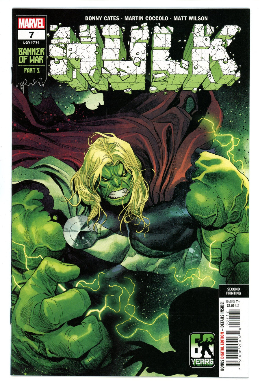Hulk Vol 4 7 2nd Print (2022)