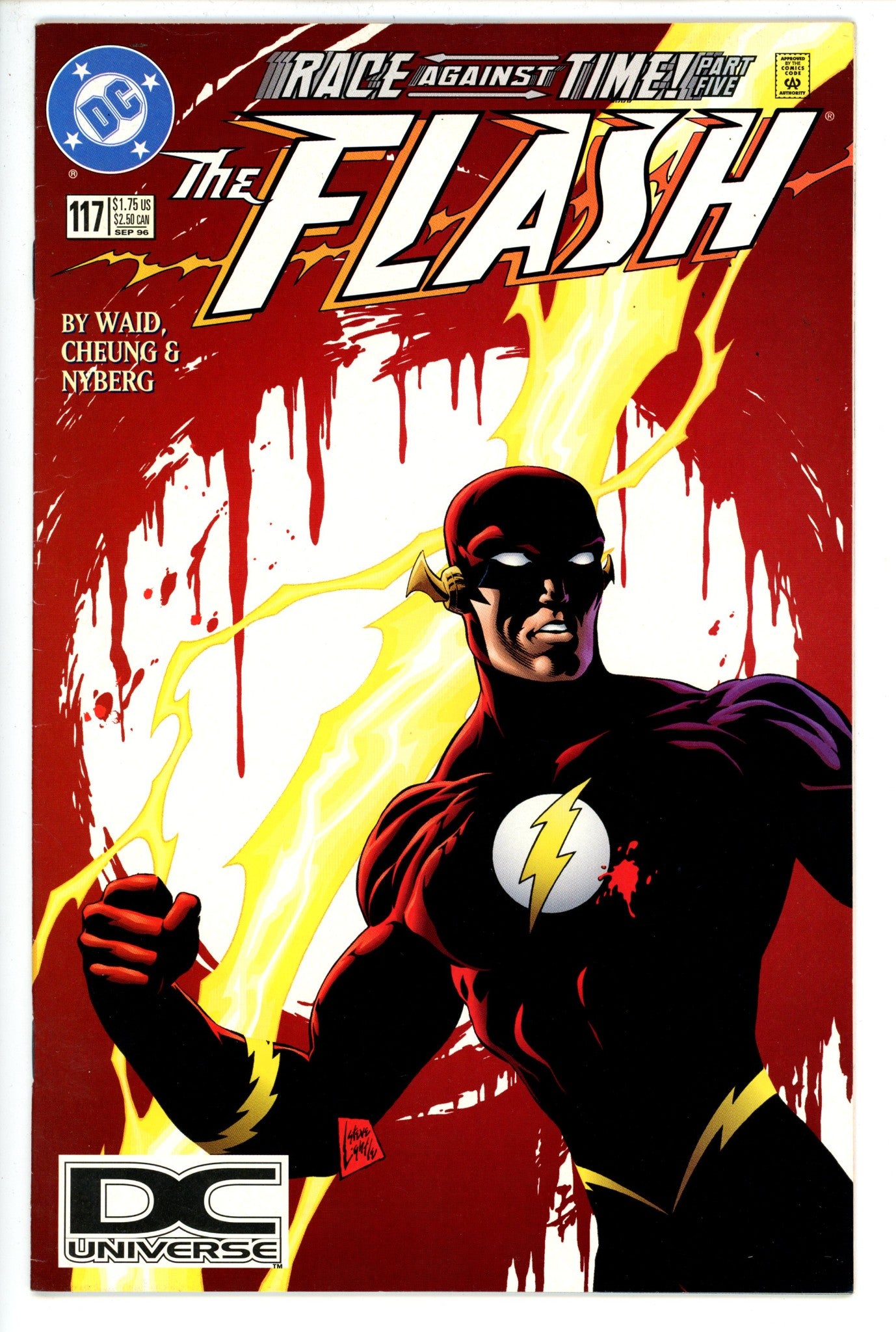 Flash Vol 2 117 DC Universe Logo Variant VF-