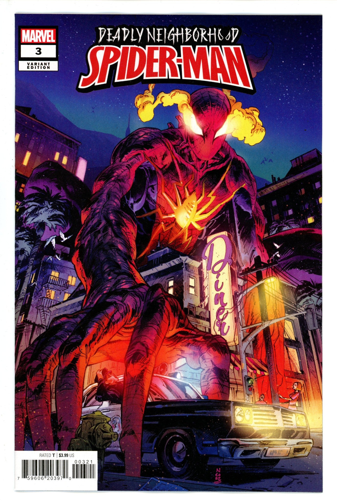 Deadly Neighborhood Spider-Man 3 Klein Variant (2022)