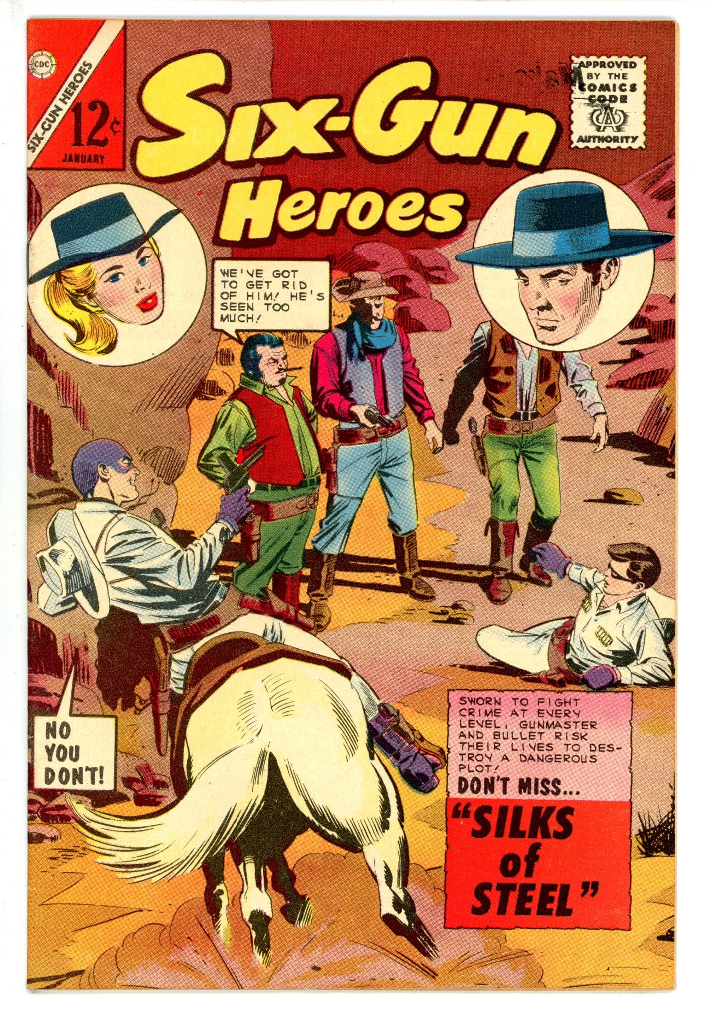 Six-Gun Heroes 82 VF- (1965)