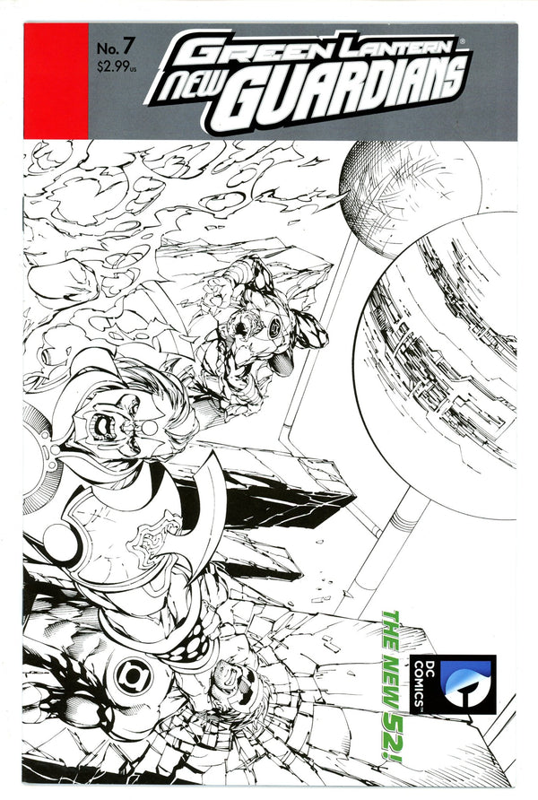 Green Lantern: New Guardians 7 Kirkham Variant (2012)