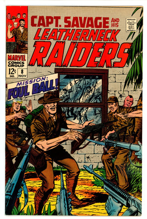 Capt. Savage and His Leatherneck Raiders 8 FN/VF