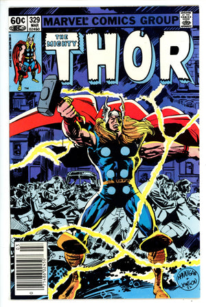 Thor Vol 1 329 Newsstand