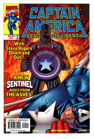 Captain America: Sentinel of Liberty Vol 1 9 NM (1999)