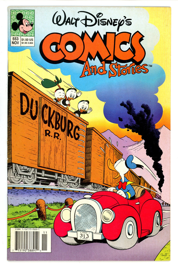 Walt Disney's Comics and Stories 553 Newsstand