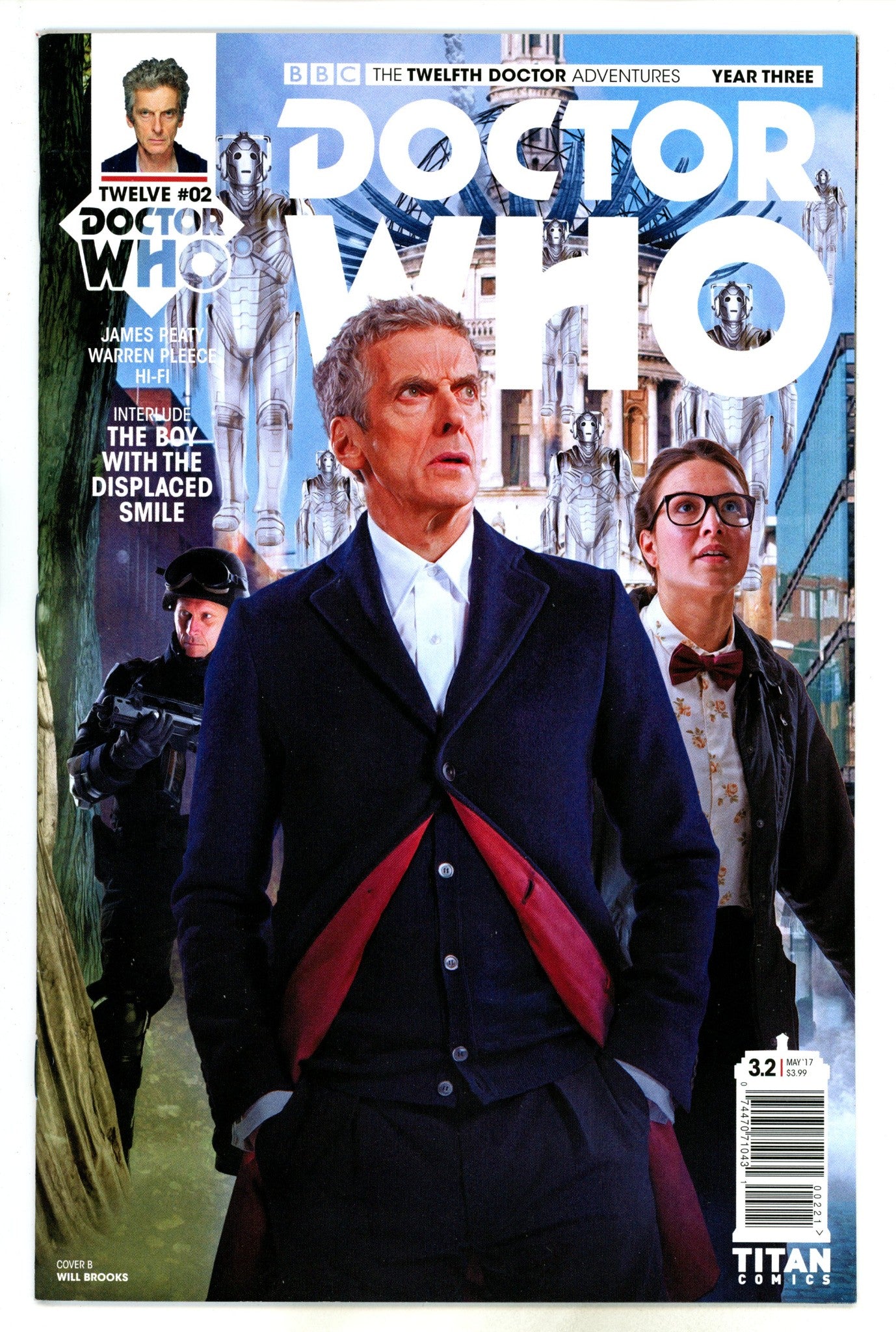 Doctor Who: the Twelfth Doctor Adventures: Year Three 2 Brooks Variant