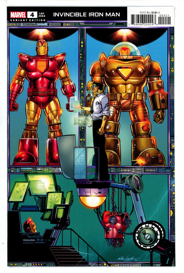 Invincible Iron Man Vol 4 4 Layton Connecting Variant (2023)