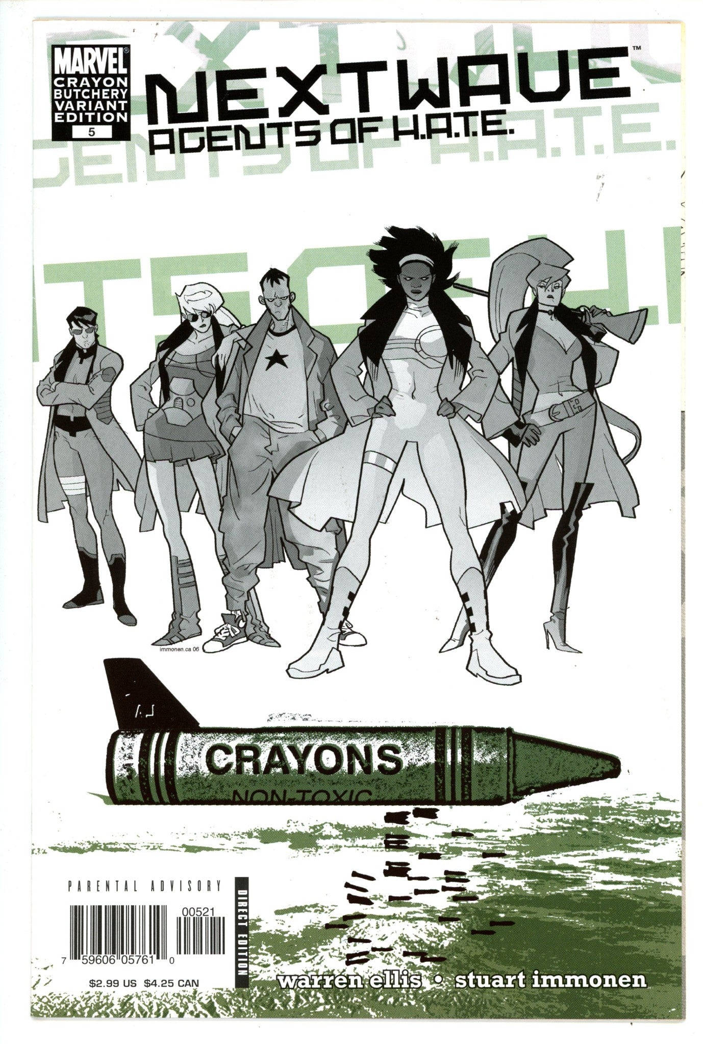 Nextwave: Agents of H.A.T.E. 5 5 Immonen Varint