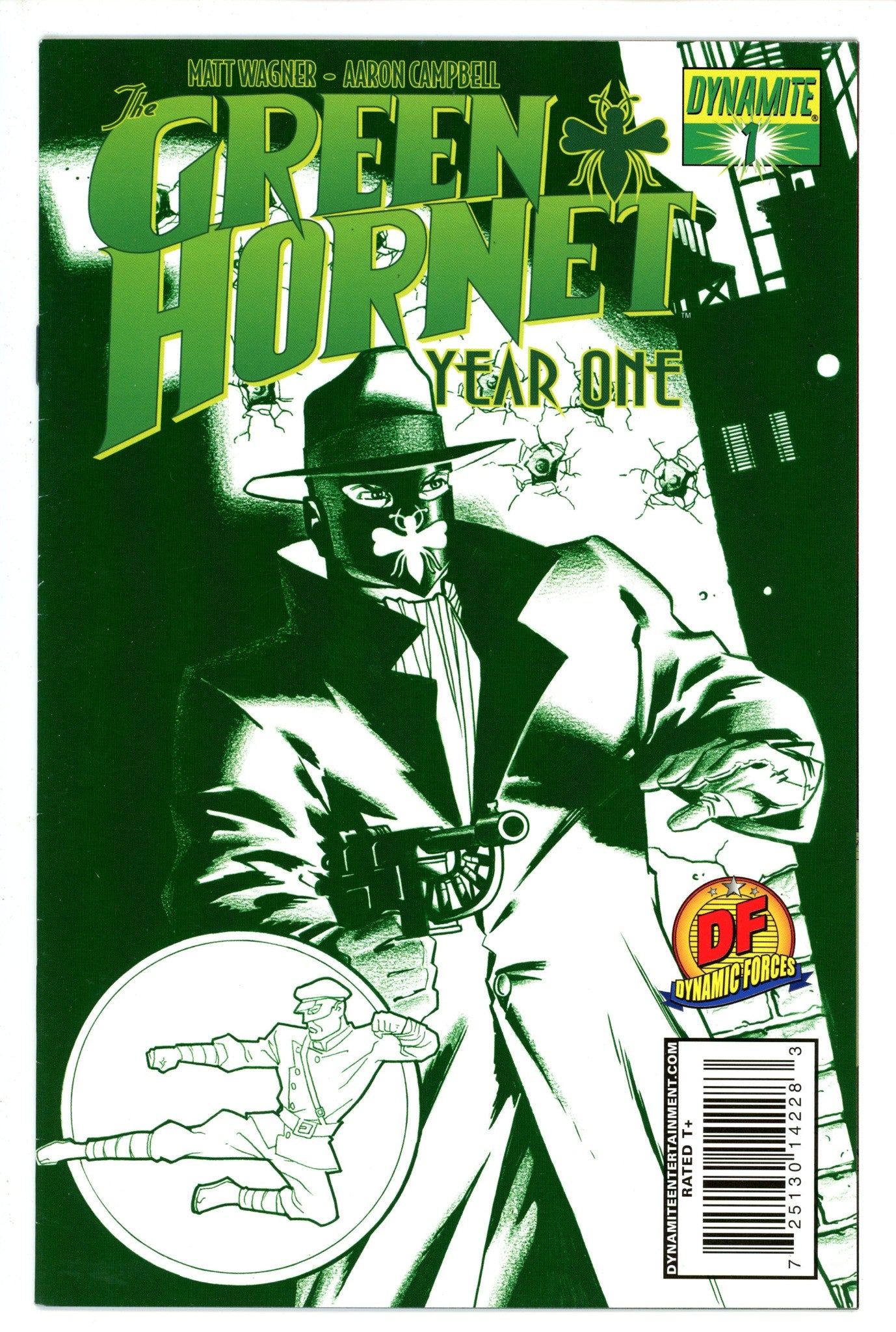 Green Hornet: Year One 1 Wagner Dynamic Forces Variant (2010)