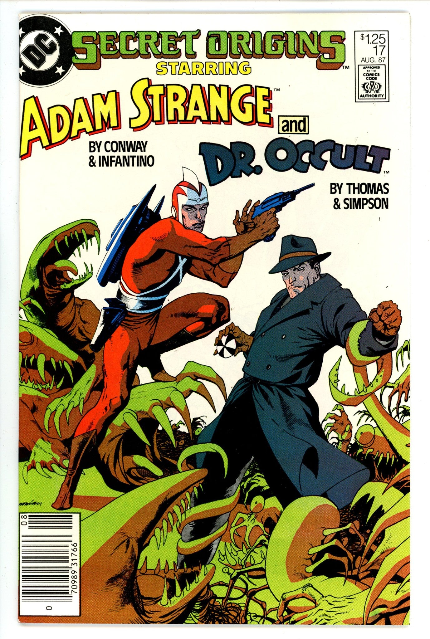 Secret Origins Vol 3 17 Newsstand (1987)