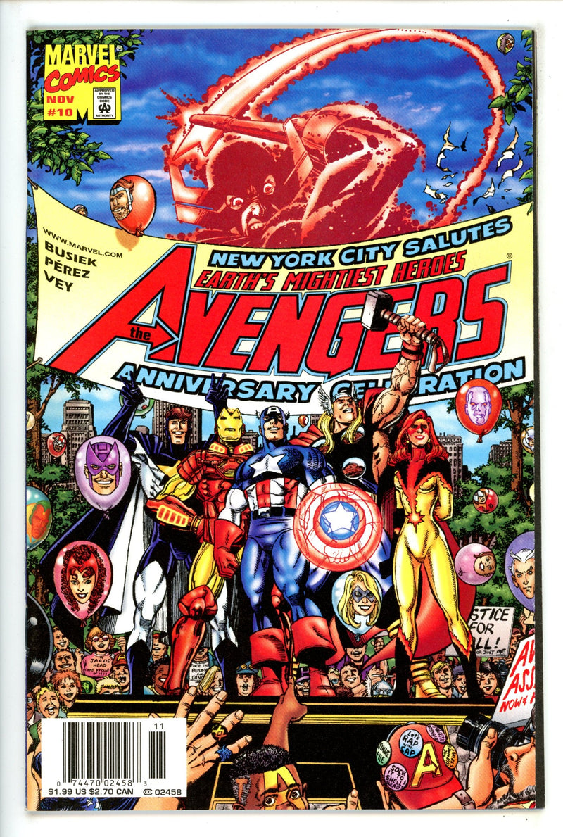 Avengers Vol 3 10 Newsstand