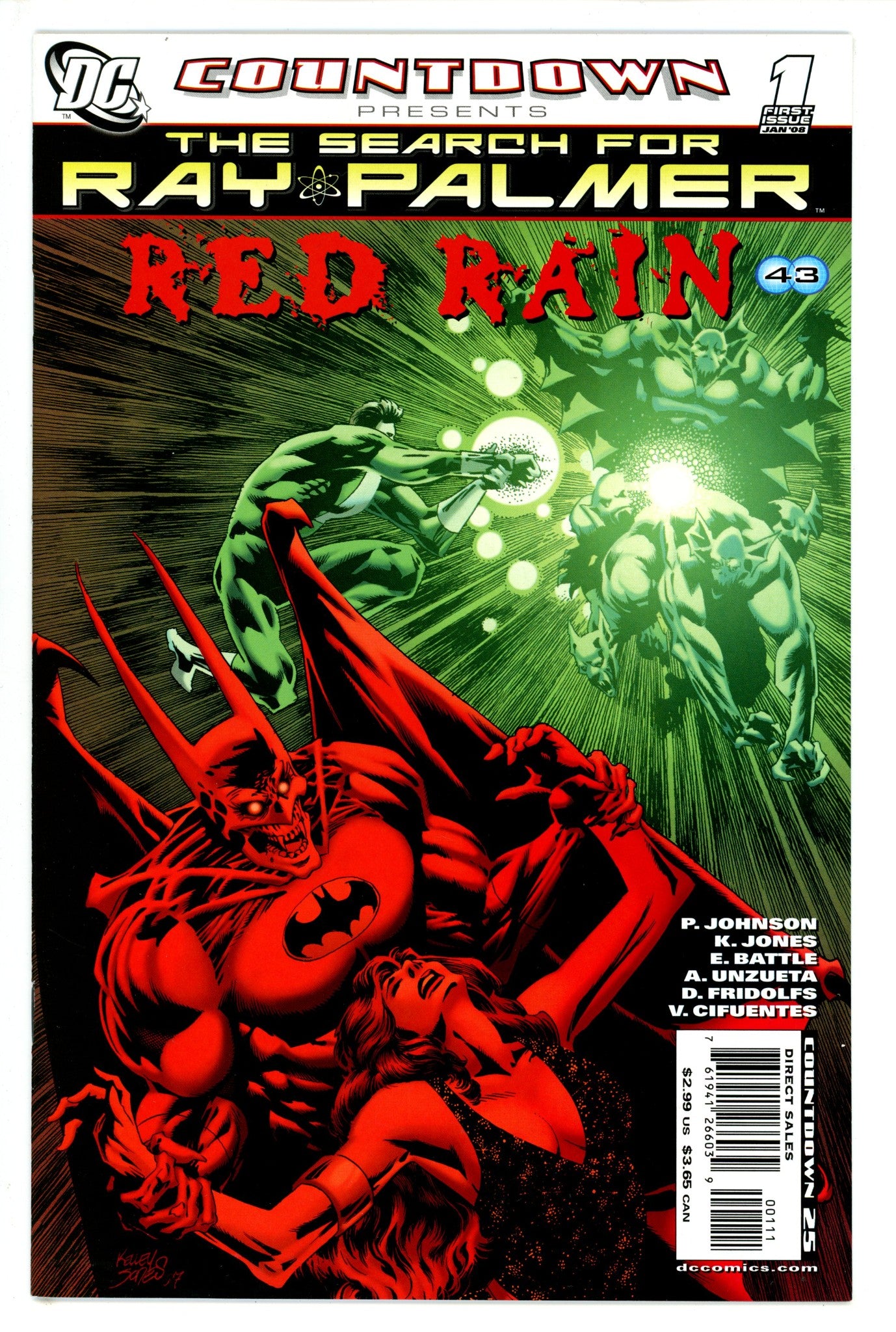 Countdown Presents: The Search for Ray Palmer: Red Rain 1 (2007)