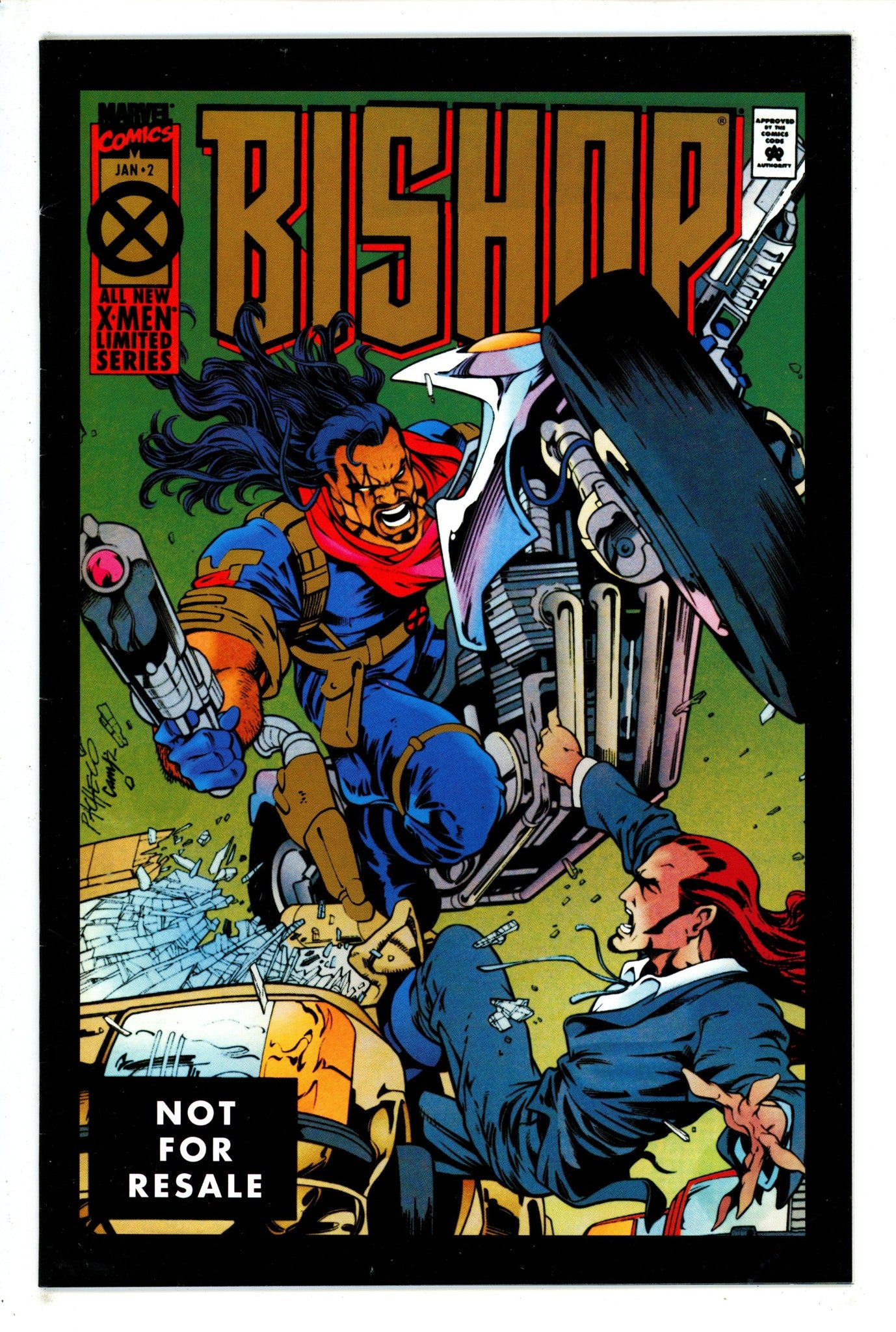 Bishop 2 Marvel Legends Reprint (2005)