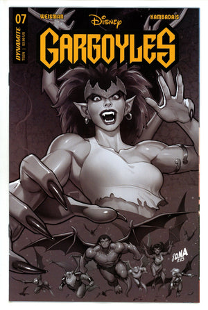 Gargoyles 7 Nakayama B&W Incentive Variant (2023)