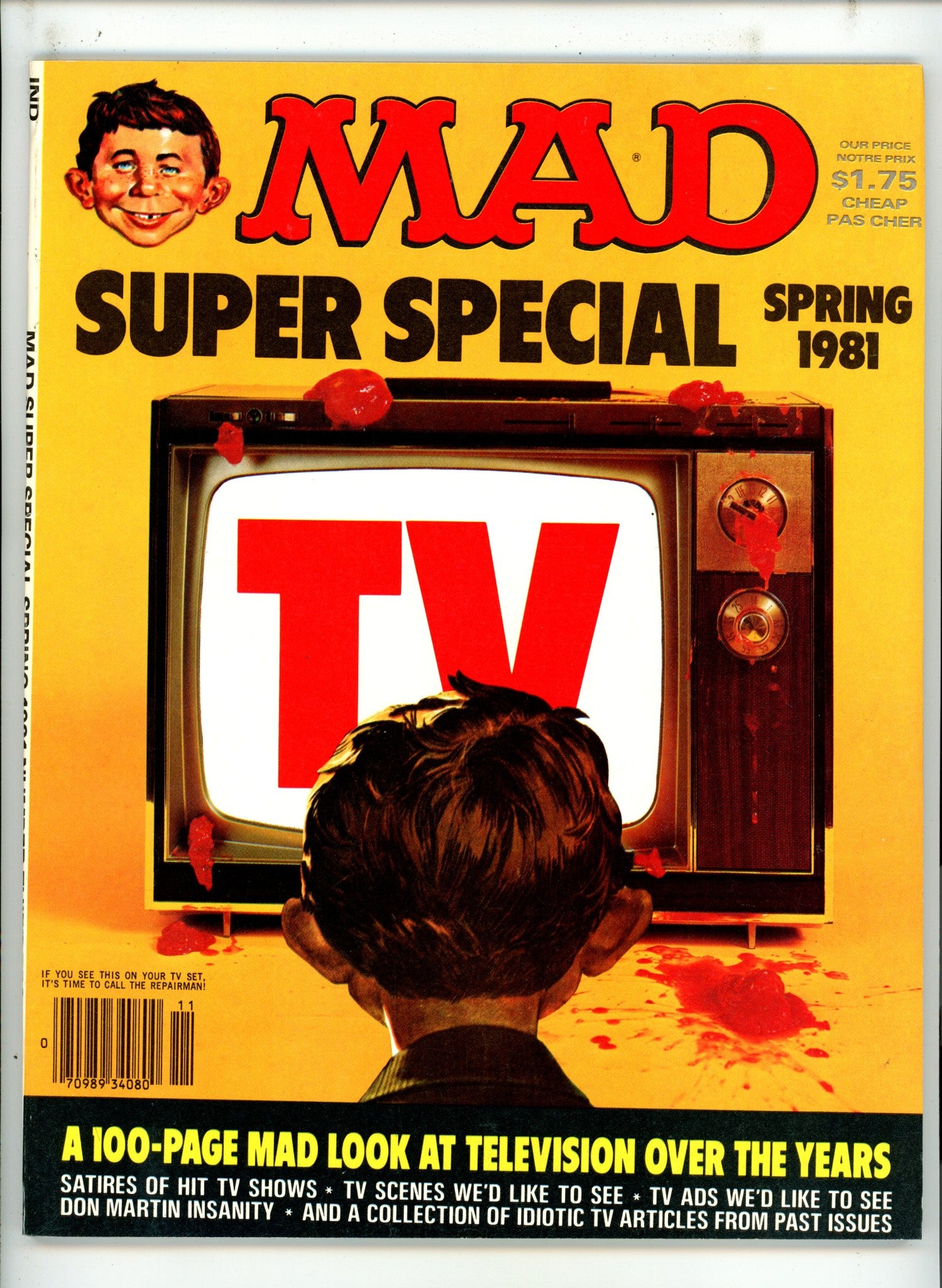 Mad Special 34 Canadian Price Variant VF/NM (1981)
