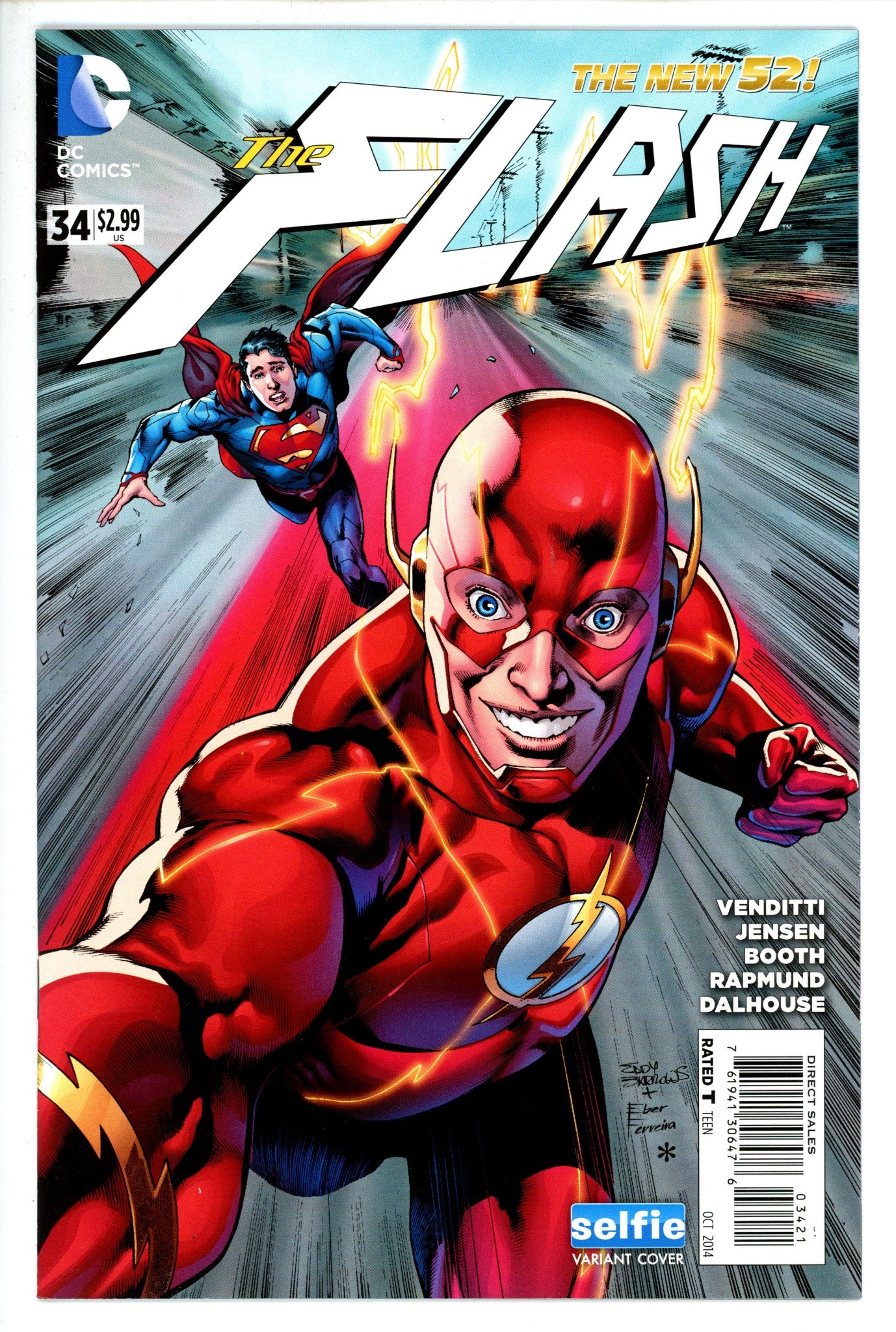 The Flash Vol 4 34 Selfie Variant
