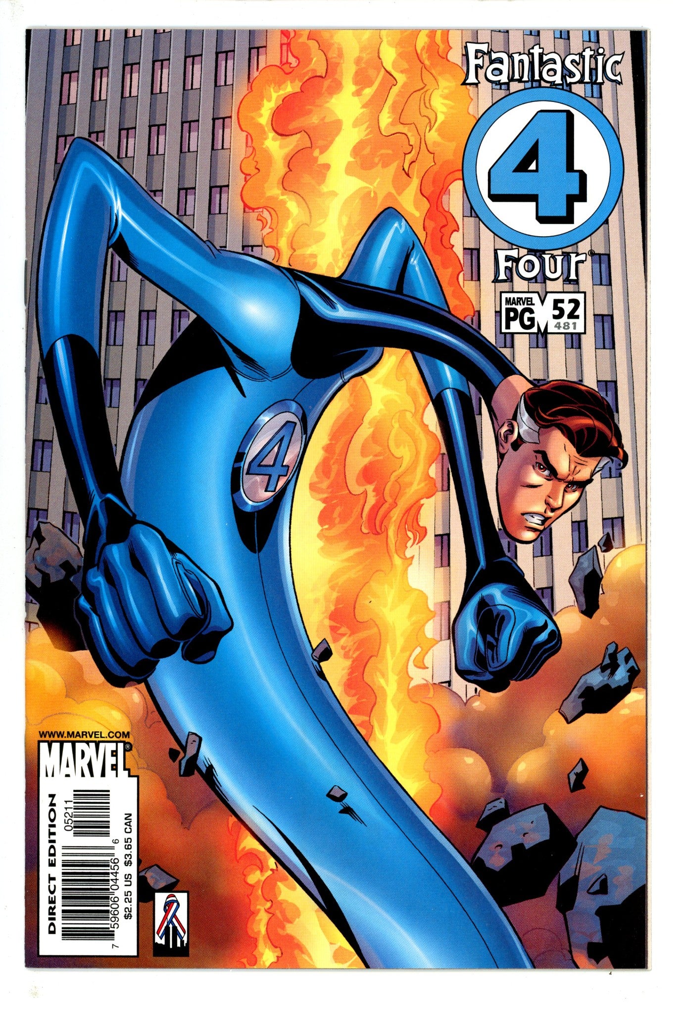 Fantastic Four Vol 3 52 (481) (2002)