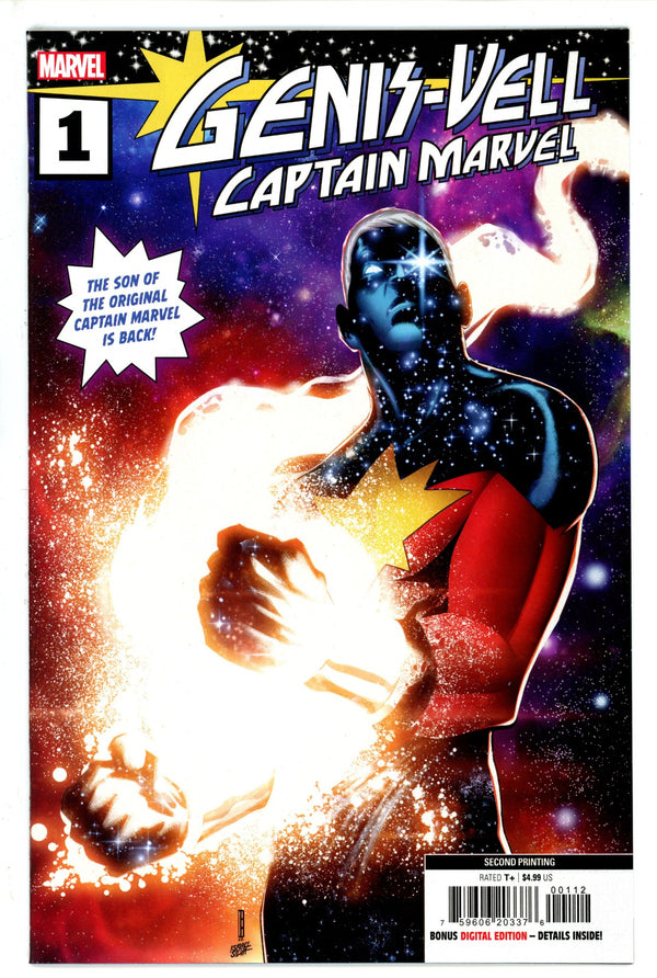 Genis-Vell Captain Marvel 1 2nd Print (2022)