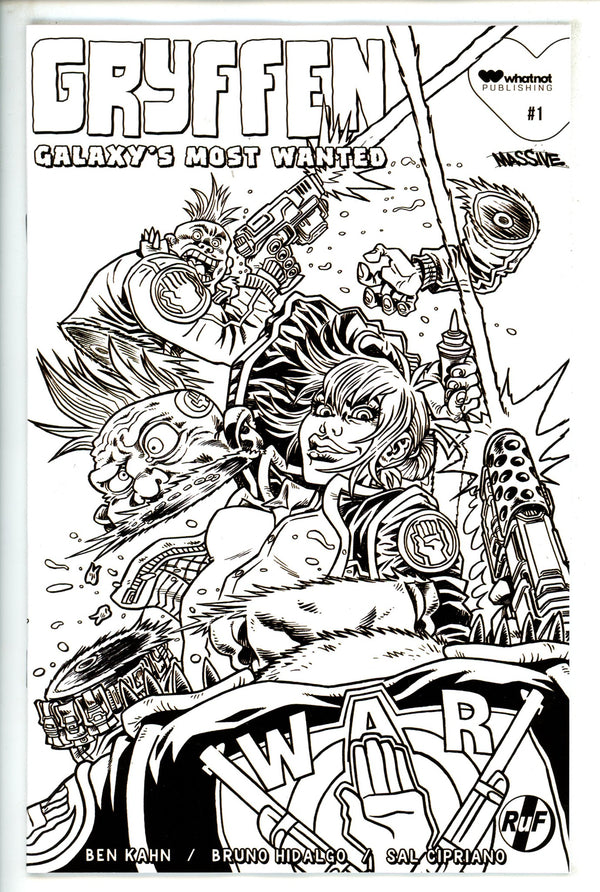 Gryffen 1 Dayglo B&W Incentive Variant NM- (2023)