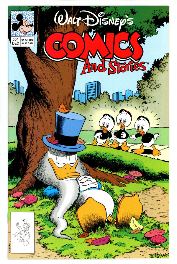 Walt Disney's Comics and Stories 554