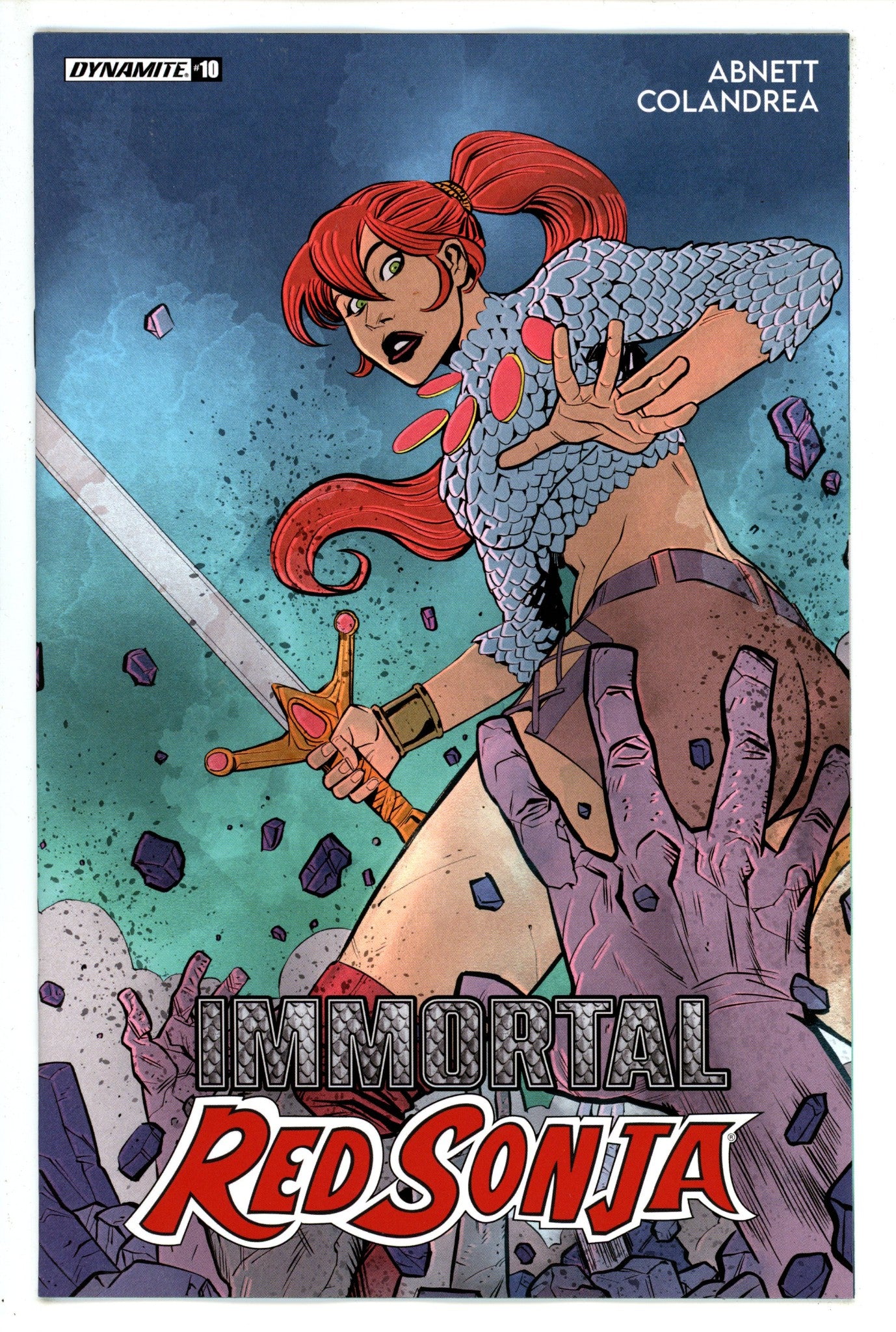 Immortal Red Sonja 10 Moss Variant (2023)