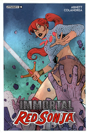 Immortal Red Sonja 10 Moss Variant (2023)