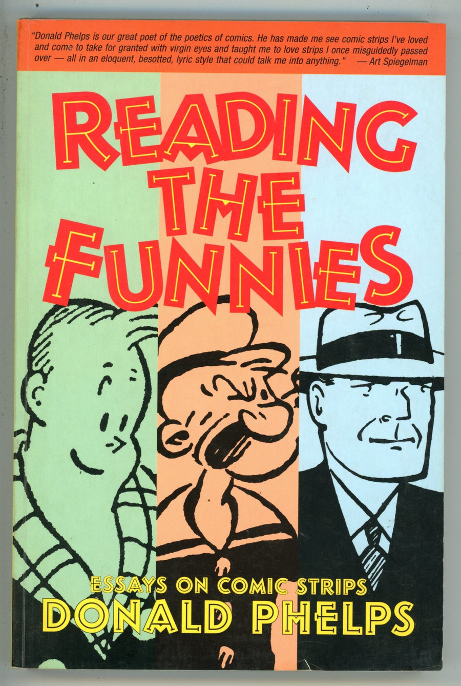Reading the Funnies Essays on Comic Strips TPB