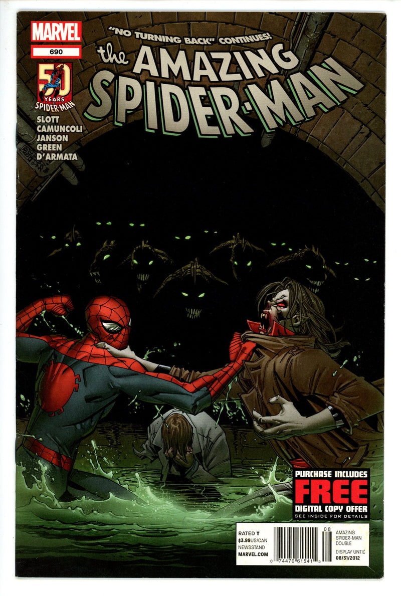 The Amazing Spider-Man Vol 2 690 Newsstand VF-