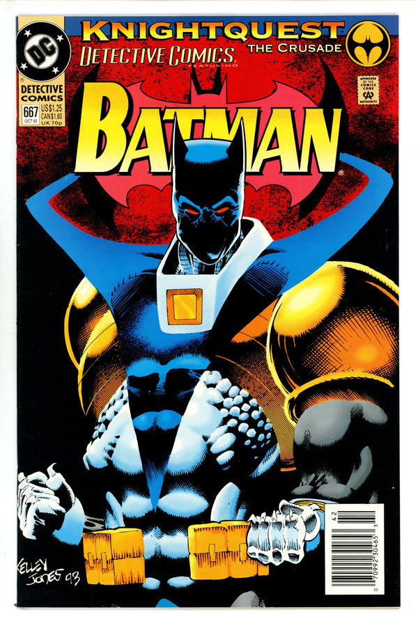 Detective Comics Vol 1 667 Newsstand VF/NM (1993)