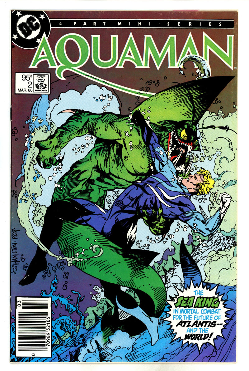 Aquaman Vol 2 2 Canadian NM-