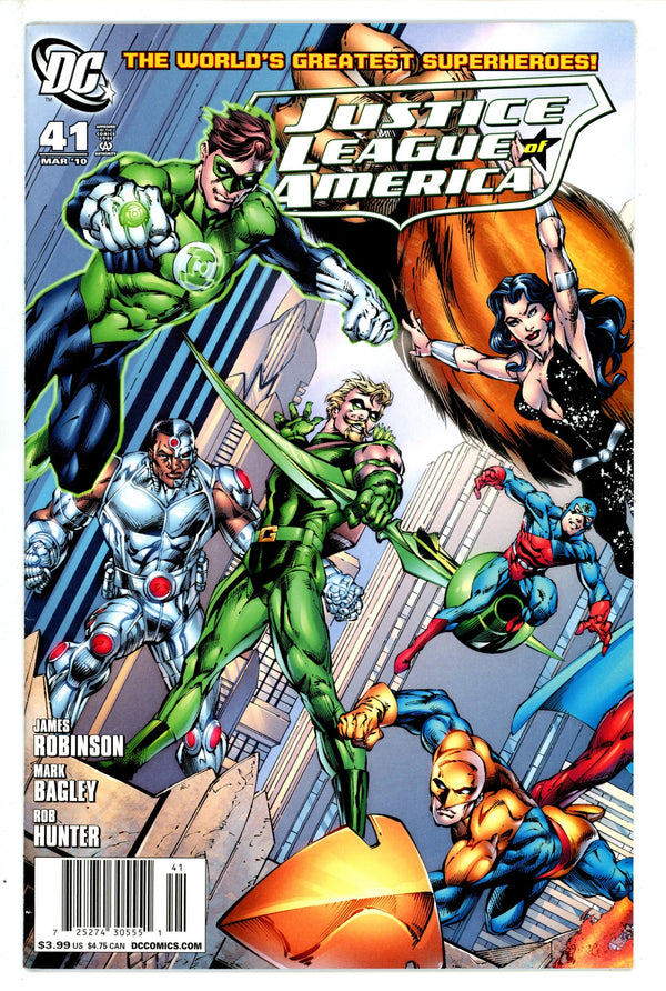 Justice League of America Vol 2 41 Newsstand VF- (2010)