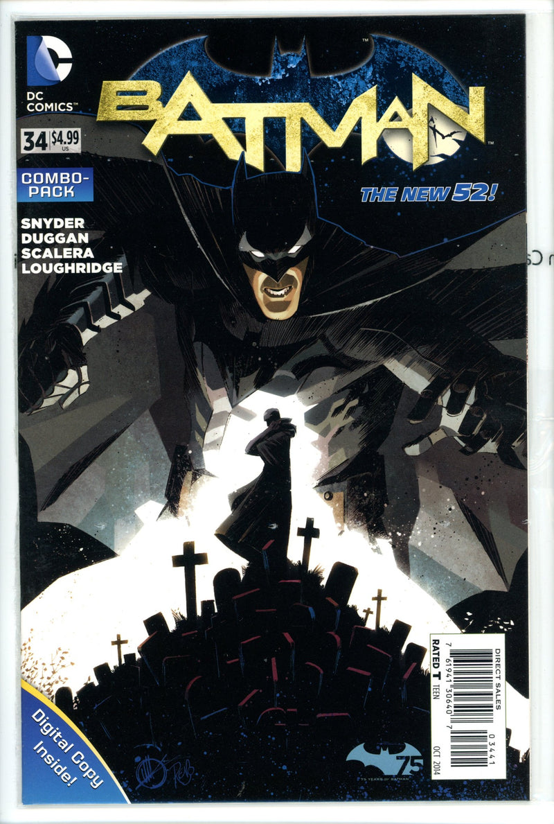 Batman Vol 2 34 Variant NM+-DC-CaptCan Comics Inc