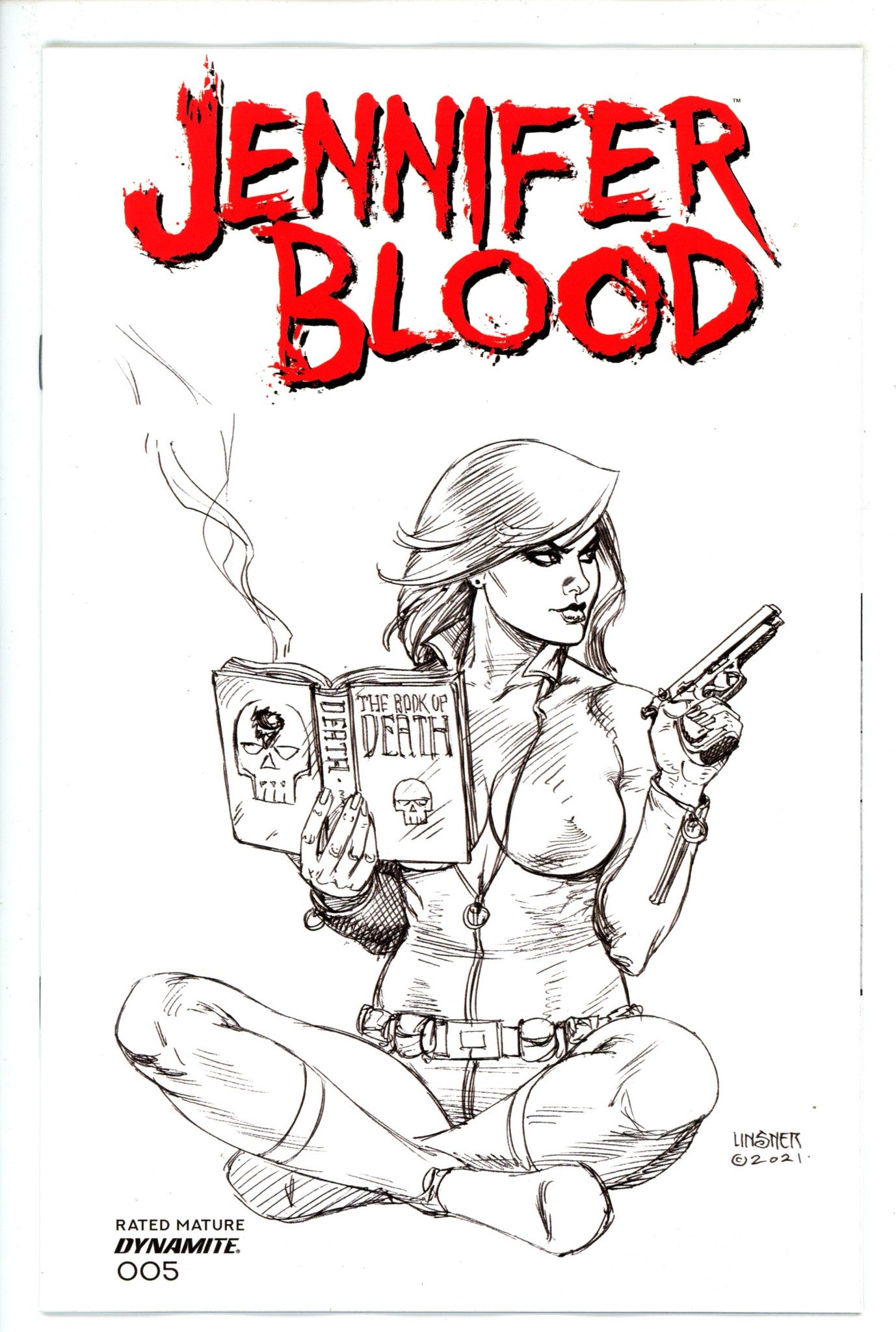 Jennifer Blood 5 Linsner Variant (2022)