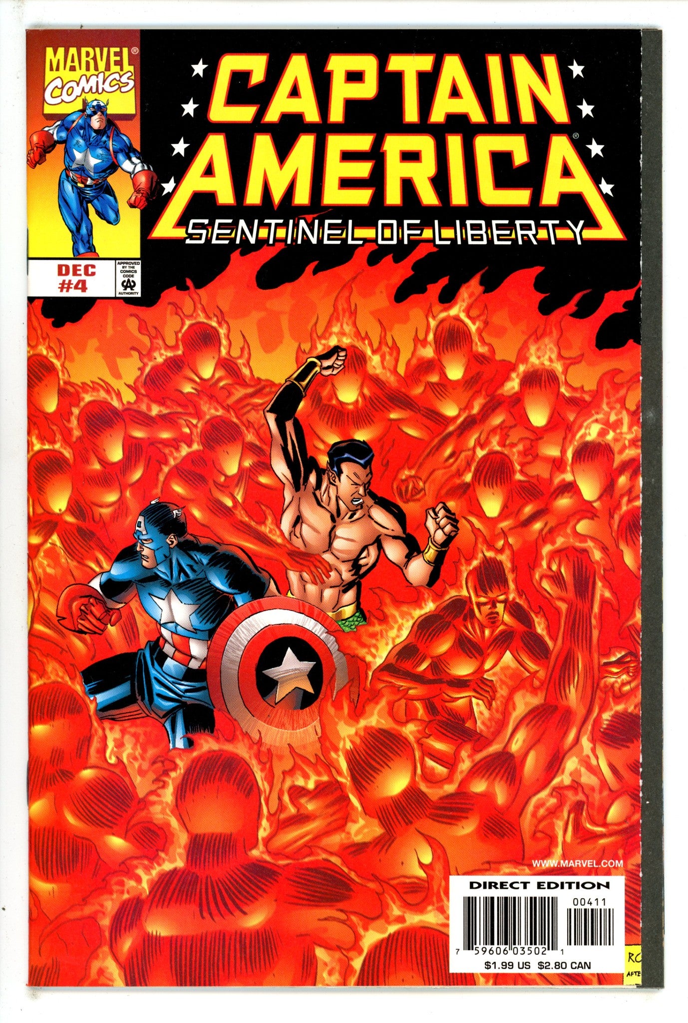 Captain America: Sentinel of Liberty Vol 1 4 (1998)