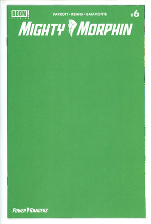 Mighty Morphin 6 Blank Variant (2021)