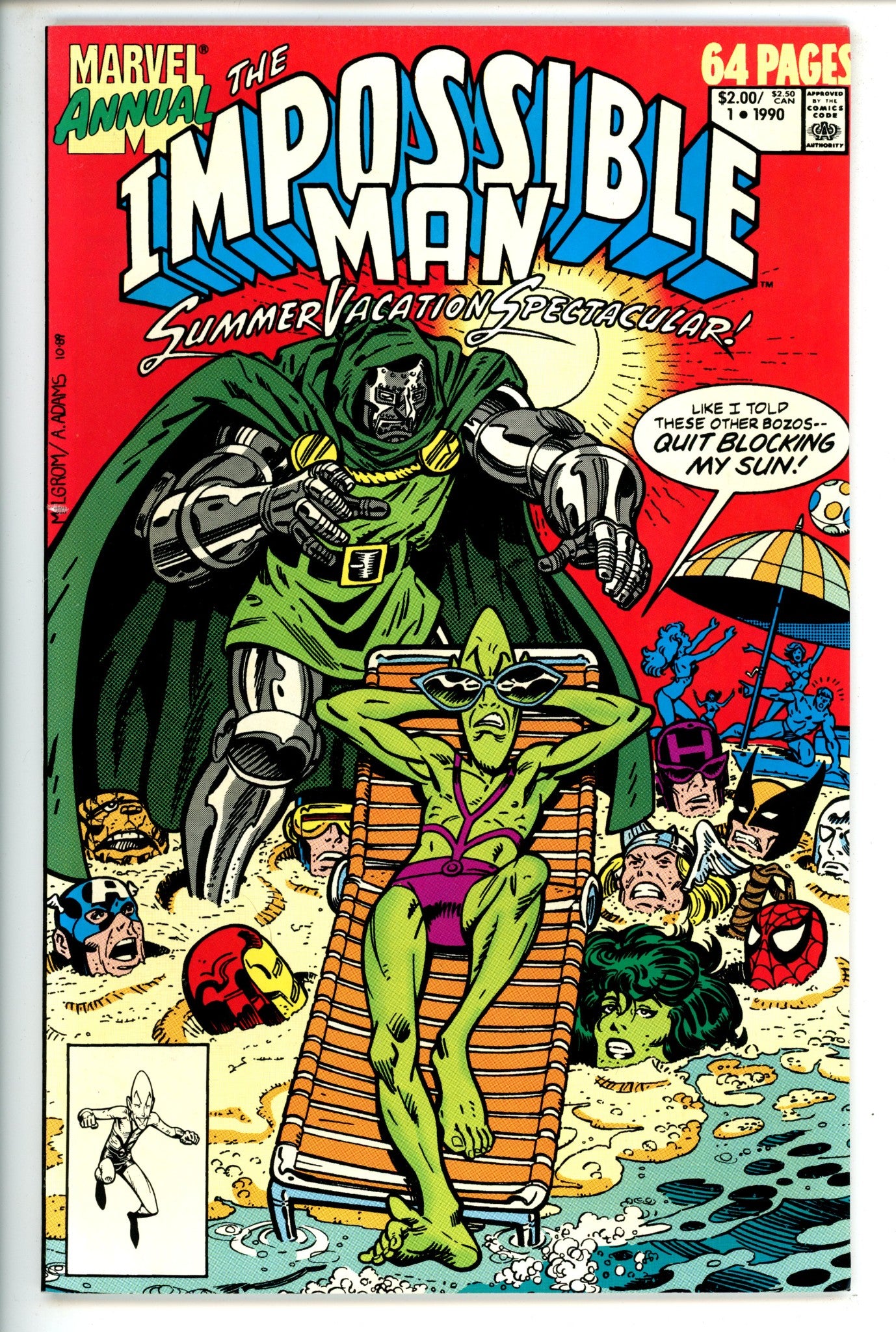 The Impossible Man Summer Vacation Spectacular  1