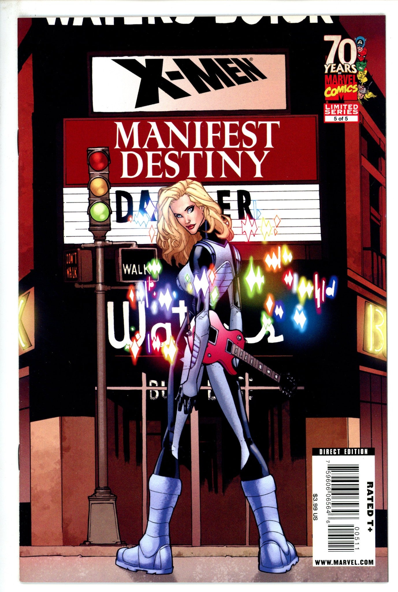 X-Men: Manifest Destiny 5 Printed With Wrong Interior, Contains Spider-Man / X-Men #3 Error NM- (2009)