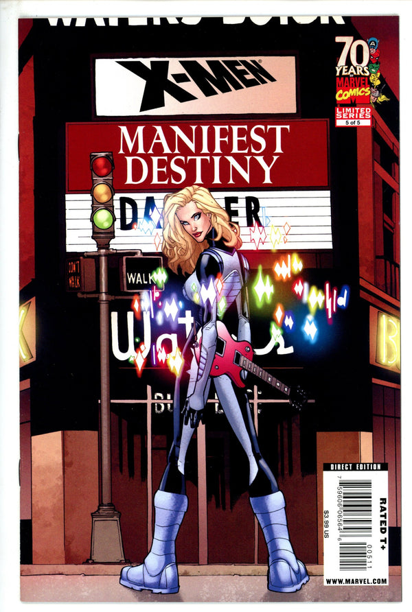 X-Men: Manifest Destiny 5 Printed With Wrong Interior, Contains Spider-Man / X-Men #3 Error NM- (2009)