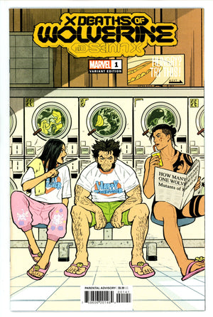 X Deaths Of Wolverine 1 Yagawa Variant NM